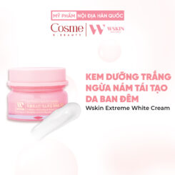 Kem Dưỡng Trị Nám, Trắng Da Ban Đêm Wskin Extreme White Cream