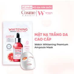 Mặt nạ trắng da cao cấp WSKIN Whitening Premium Ampoule Mask