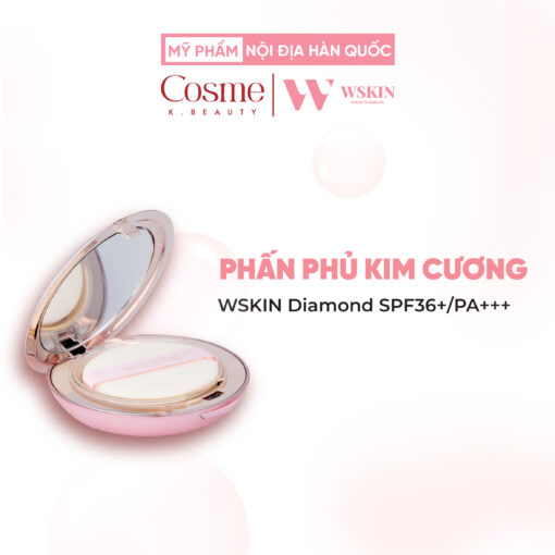 Phấn phủ kim cương WSKIN Diamond SPF36+/PA+++